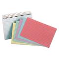 Teachers Aid 4 x 6 Spiral Index Cards - 50 Cards, Assorted Colors TE41915